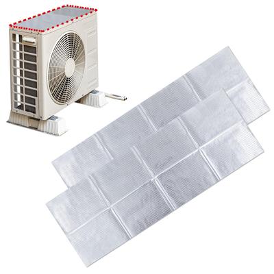 Comolife Klimaanlage Außengerät Hitzeschutz Aufkleber Set von Klimaanlage Außengerät Hitze Sonne Fleckenschutzfolie, Typ, 2, Abdeckung, Schutz,