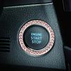Sparkling Engine Start Stop Button Cover Bling Ignition Knob Stylish Car Interior Accessory & Shiny Gift for Automotive Enthusiasts