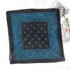 Unisex Hijab Men Women Black Cotton Bandana Hairband Cowboy Biker Sports Headwear Wrist Hairwrap Head Wrap Scarf Paisley Wraps
