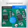 8 Channels Headphone Amplifier Mini Amplifier with Stereo/Mono Switch Professional Ultra-Compact HiFi Stereo Audio Amplifier