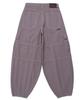 Iseuteuseobiseusyab Ballon Dyed Cargo Pants - Purple