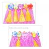 7/8Pcs Costume Hawaiian Costumes Wristbands Hula Dancer Costume  Hawaii Party Supplies