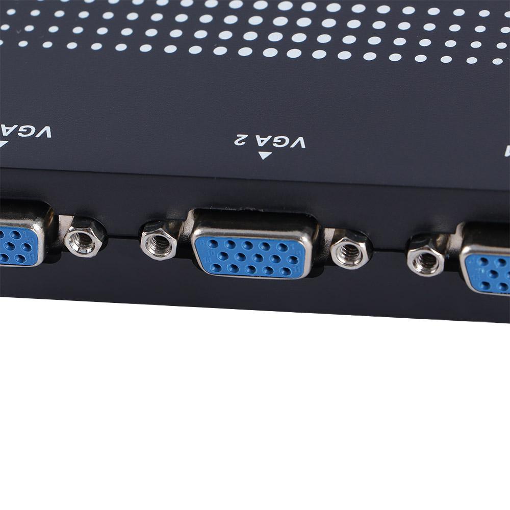 Monitor Accessories for PC 1920x1440 Video Switch Adapter VGA Splitter Converter Box VGA Switcher
