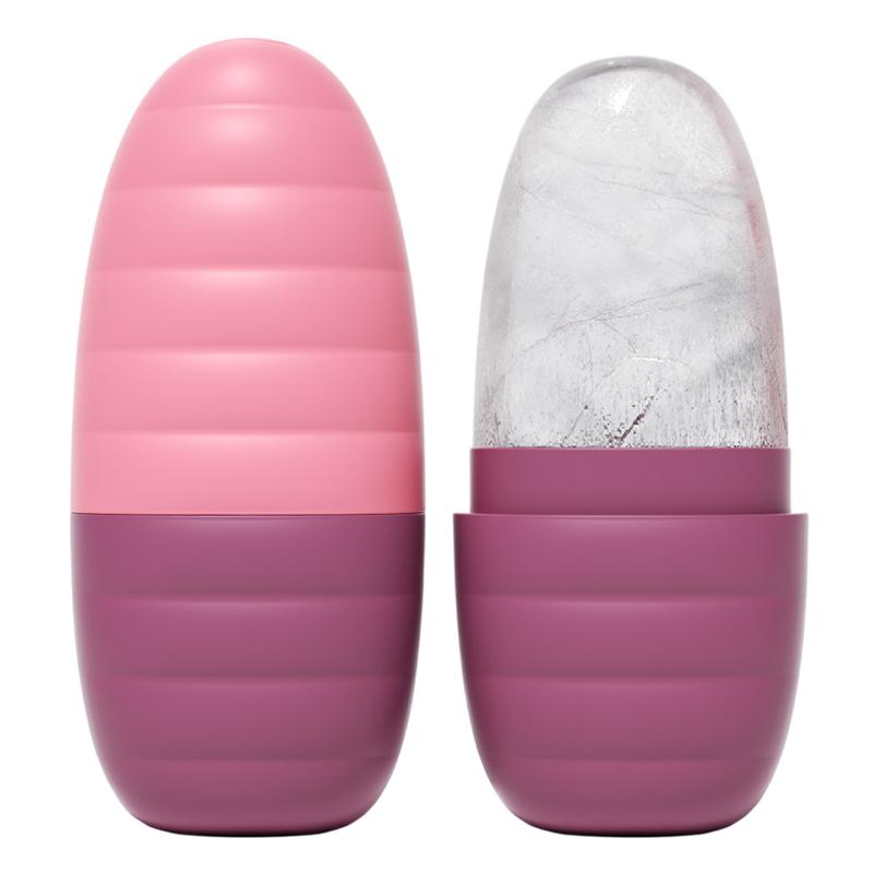 Beauty Lifting Contouring Tools Massager Skin Beauty Makeup Care Tool Wave Style Silicone Ice Facial Roller Skin Care