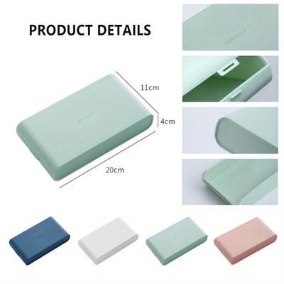 Pratical Mask Organizer Portable Mask Storage Box Moisture-proof Mask Box Multifunctional Paper Holder Jewelry Container