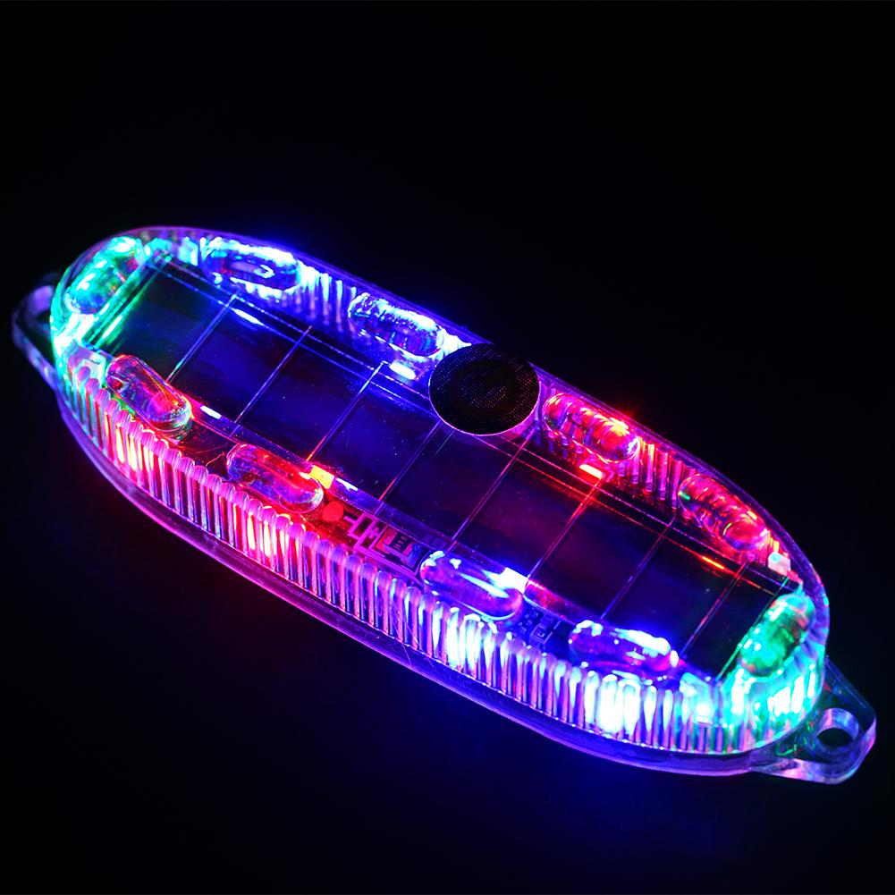 Solar Strobe Warning Light Sensitive Led Warning Lamp Auto Parking Beacon Waterproof Solar Light Lamp Rear Warning Flashing C9p7