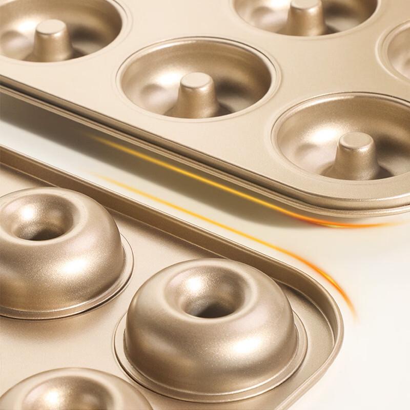 WS Non-stick 6-Cavity Donut Baking Mold