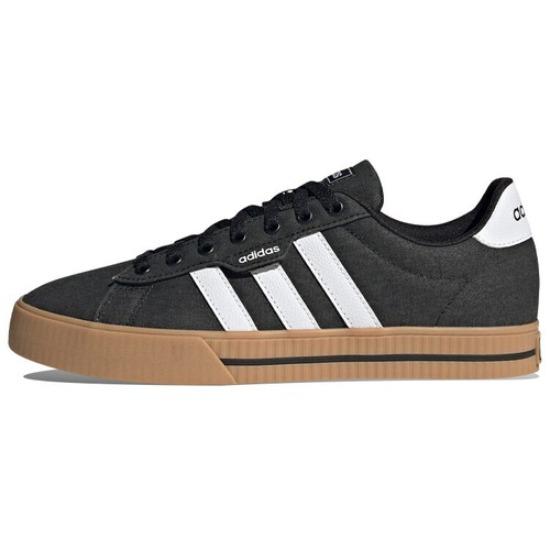 Adidas Daily 3.0 Low Black White Gum - HP6032
