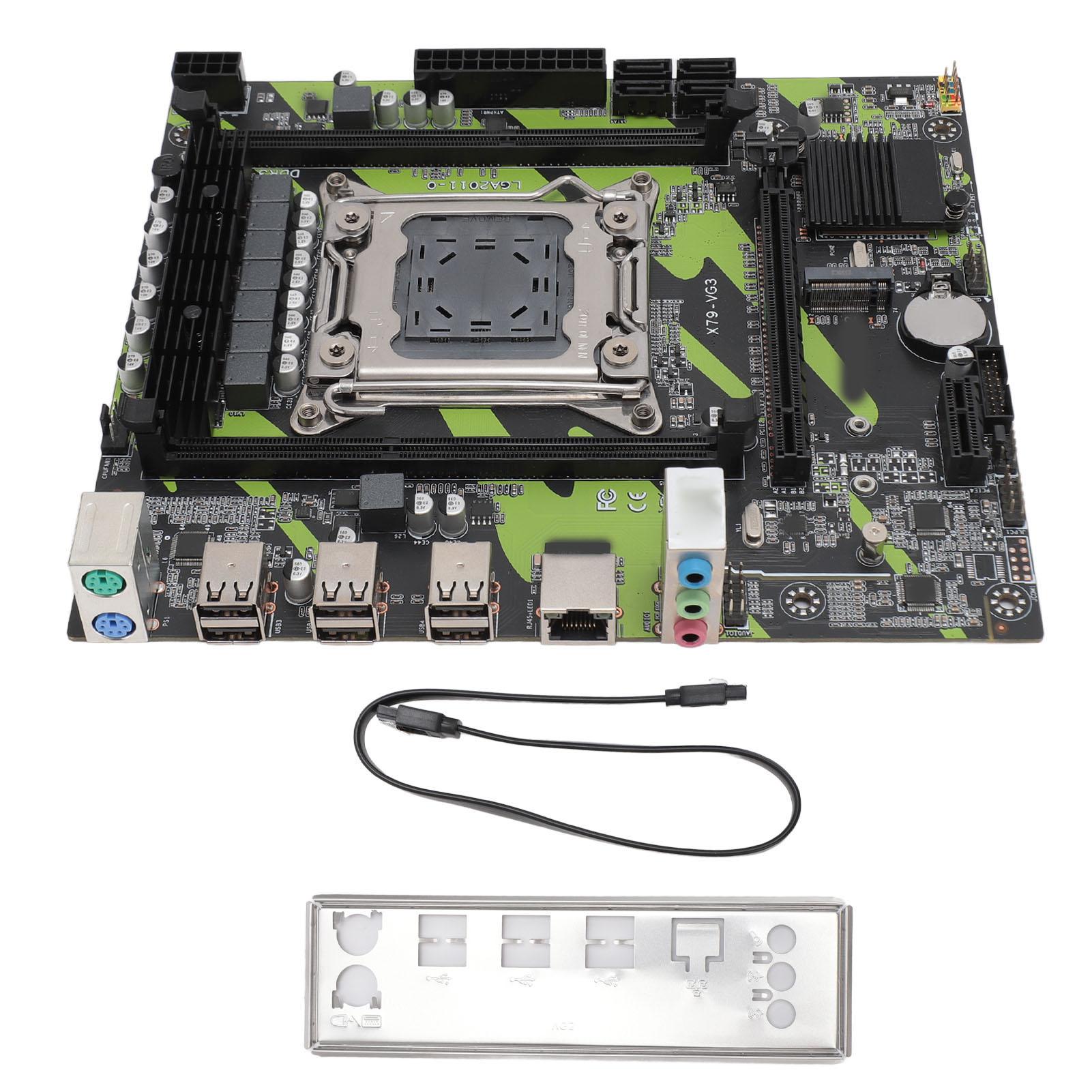 

Материнська плата X79 VG3 Двоканальна DDR3 до 4 ГБ Інтегрована мікросхема LGA 2011 Ігрова материнська плата для