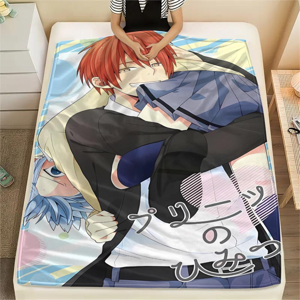 1 Stück Assassination Classroom Druck Flanelldecke, Hohe Qualität für alle Jahreszeiten, Heimdekoration, Wärme und Komfort, Perfekt für Weihnachtsgeschenke