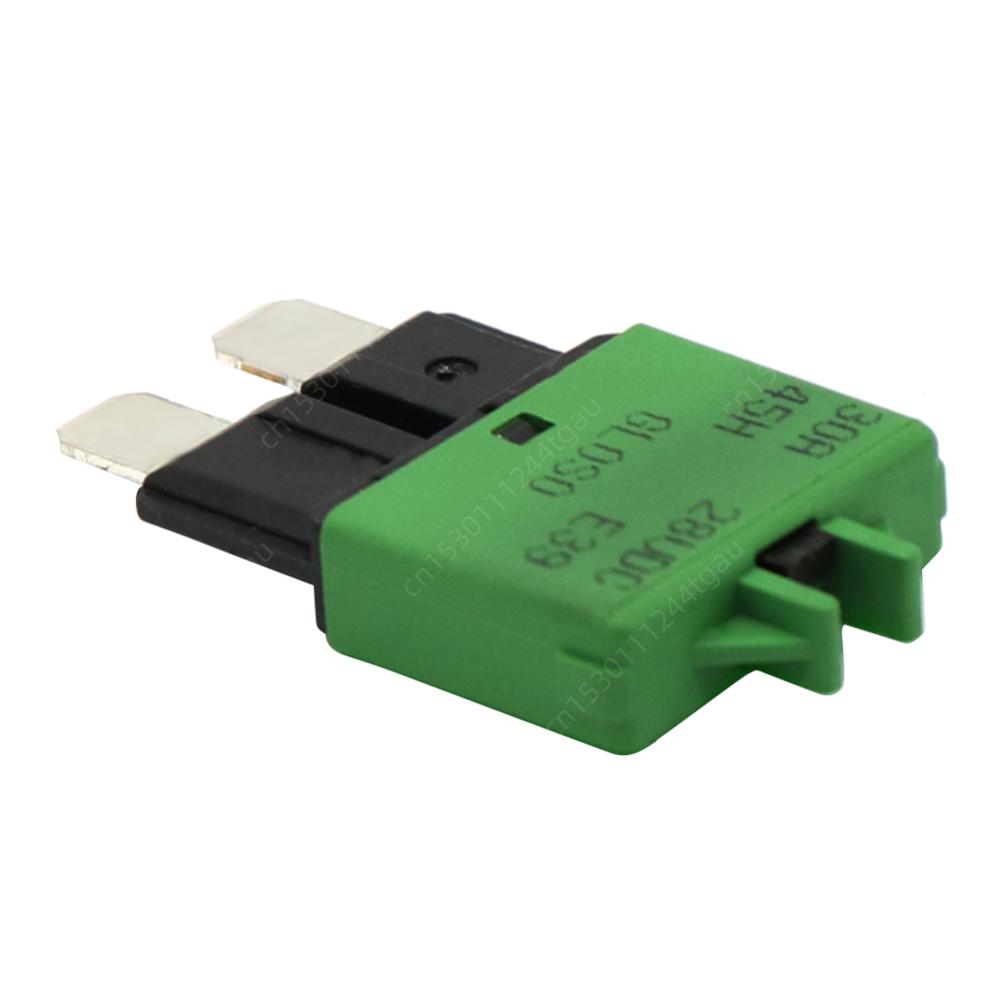 Circuit Breaker Blade Fuse Auto Accessories Reset Fuse Adapter for Car Truck Boat Marine 5A 7.5A 10A 20A 25A DC 28V Circuit Breaker 6
