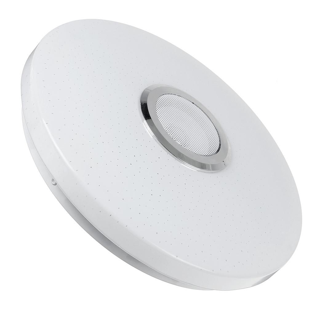 300 W moderne RGB dimmbare Musik Deckenleuchte Fernbedienung und APP-Steuerung Deckenleuchten für Heimlautsprecher Beleuchtungskörper AC180–265 V