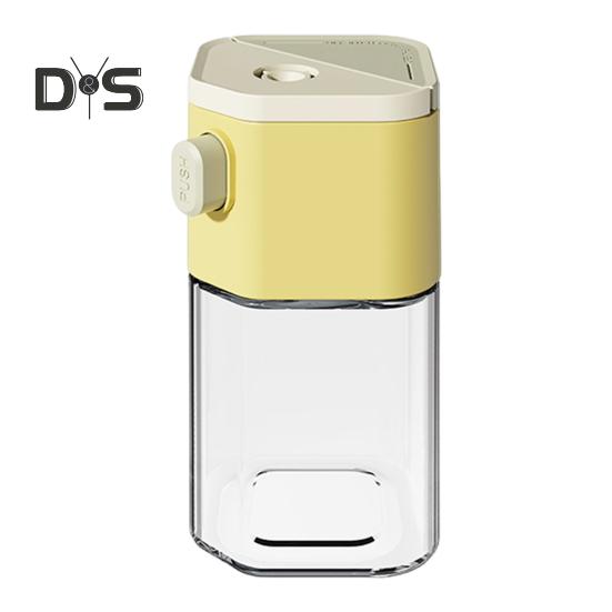 Sypátko na sůl a koření 0,5g Přesný dávkovač s designem odolným proti vlhkosti 200ml Skleněná kuchyňská kořenka bez BPA pro kempování BBQ