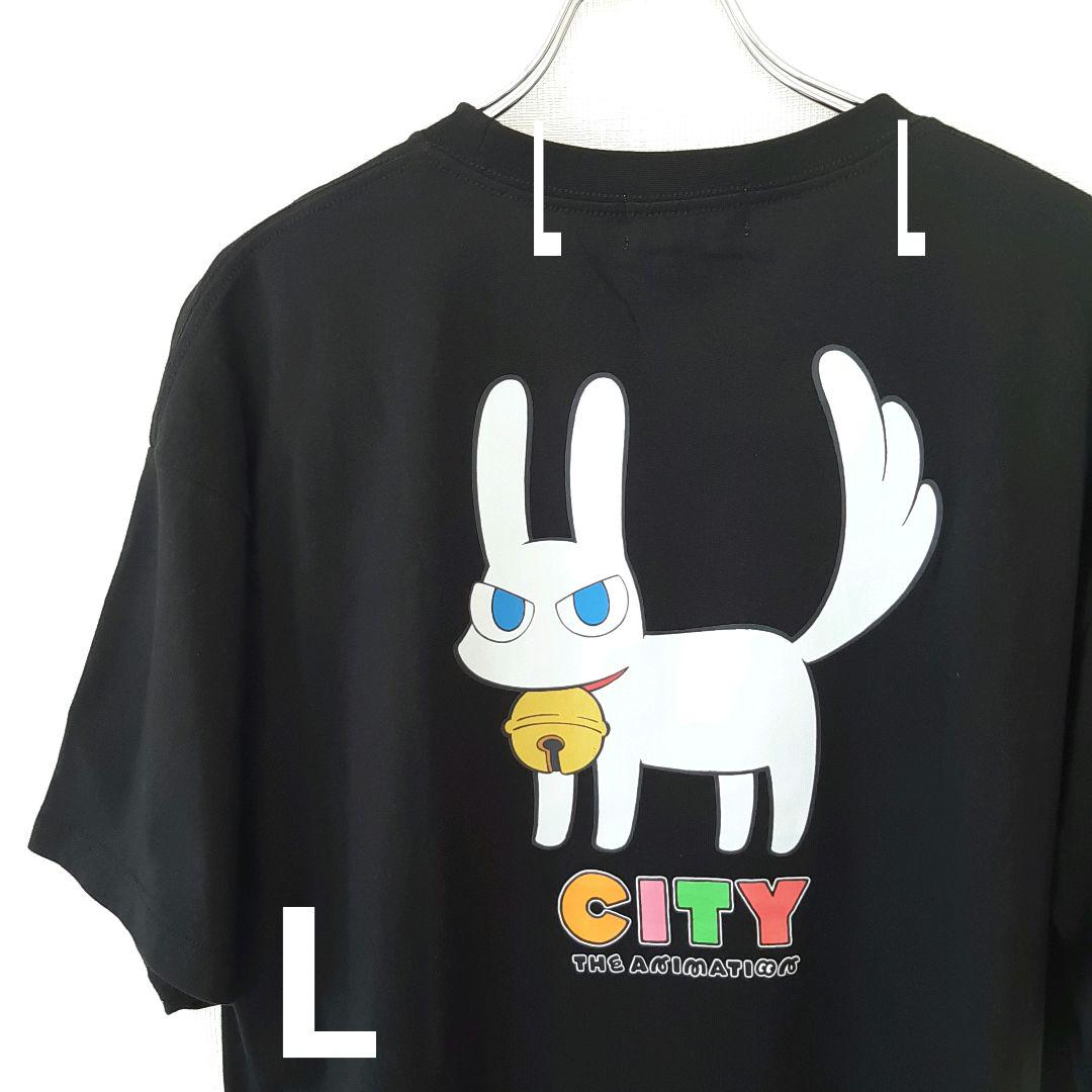 

[USED] Keiichi Arawi CITY THE ANIMATION T-shirt Mimineko