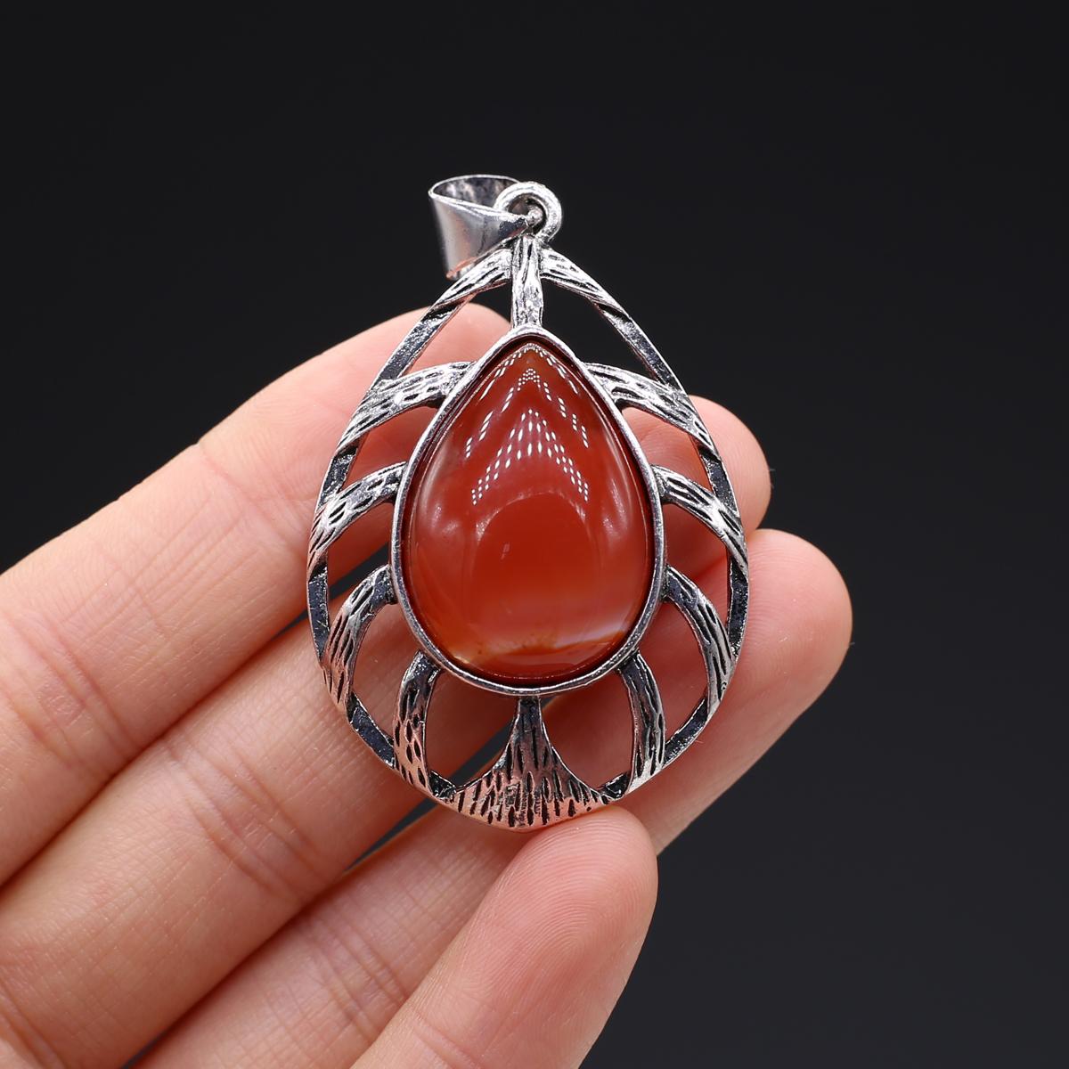 

Подвеска в виде ракушки из натурального камня с изысканным узором, ретро-подвеска для изготовления ювелирных изделий, ожерелье, серьги, аксессуар Abalone/33x55mm