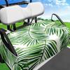 Leaf Pattern Golf Cart Seat Towel Blanket Benches Seat Protector Universal Golf Car Seat Cover Easy Installation
