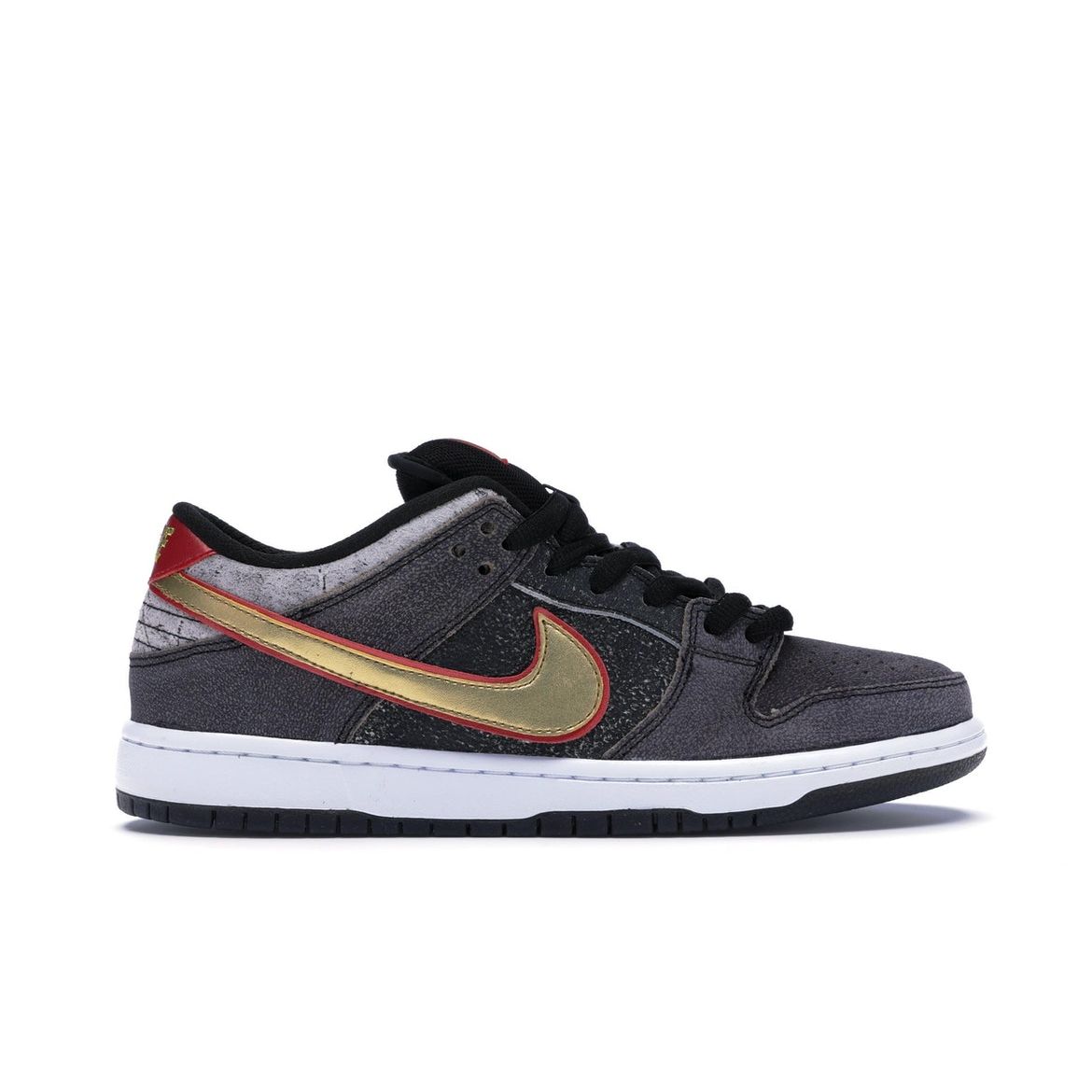 

Кроссовки унисекс Nike Dunk Low Premium SB QS Beijing Черный черный металлик-золото-unvrsty-rd 504750-077