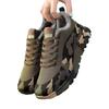 Breathable Camouflage Fleece-Lined Outdoor Shoes for Men & Women - Non-Slip Hiking & Construction Footwear for All Seasons