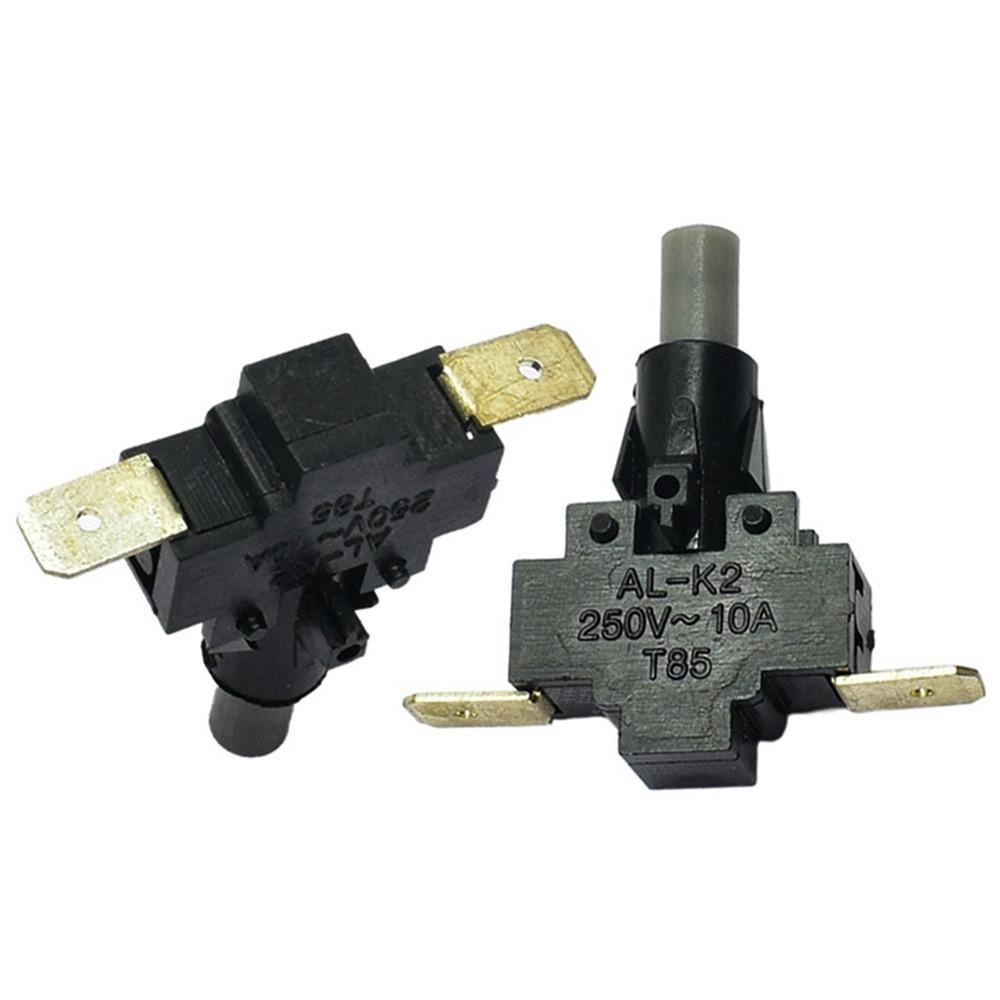 3pcs Gear Switch 10A/250V Push Button Switch AL-K2 Room Heater Electric Heater Switch 2pin Repair Accessories