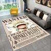 3D One P-Piece Cartoon Anime Carpet Rug for Playroom Bedroom Living Room Sofa Home Decor,kids Game Area Rug Non-slip Floor Mat