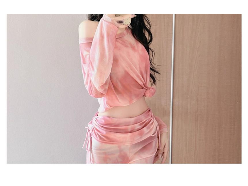 2025 Solid Color Three-Piece Bikini Set: Sexy Beach Vacation Swimwear