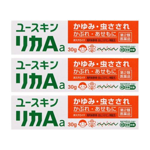 

[Category 2 OTC drug] Yuskin Rika Aa 30g x 3