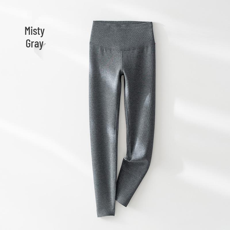 

Женские теплые корректирующие леггинсы из тенсела и шерсти с флисовой подкладкой для осени и зимы Small