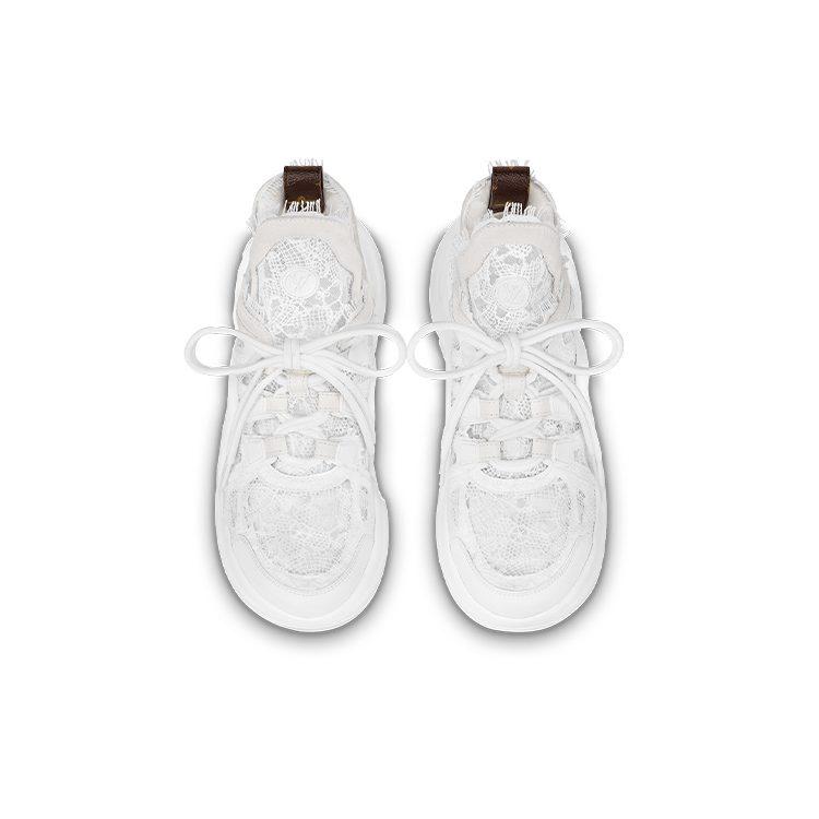 Louis Vuitton Archlight 1.0 Sneakers 'White Lace' Women's 1ABI39