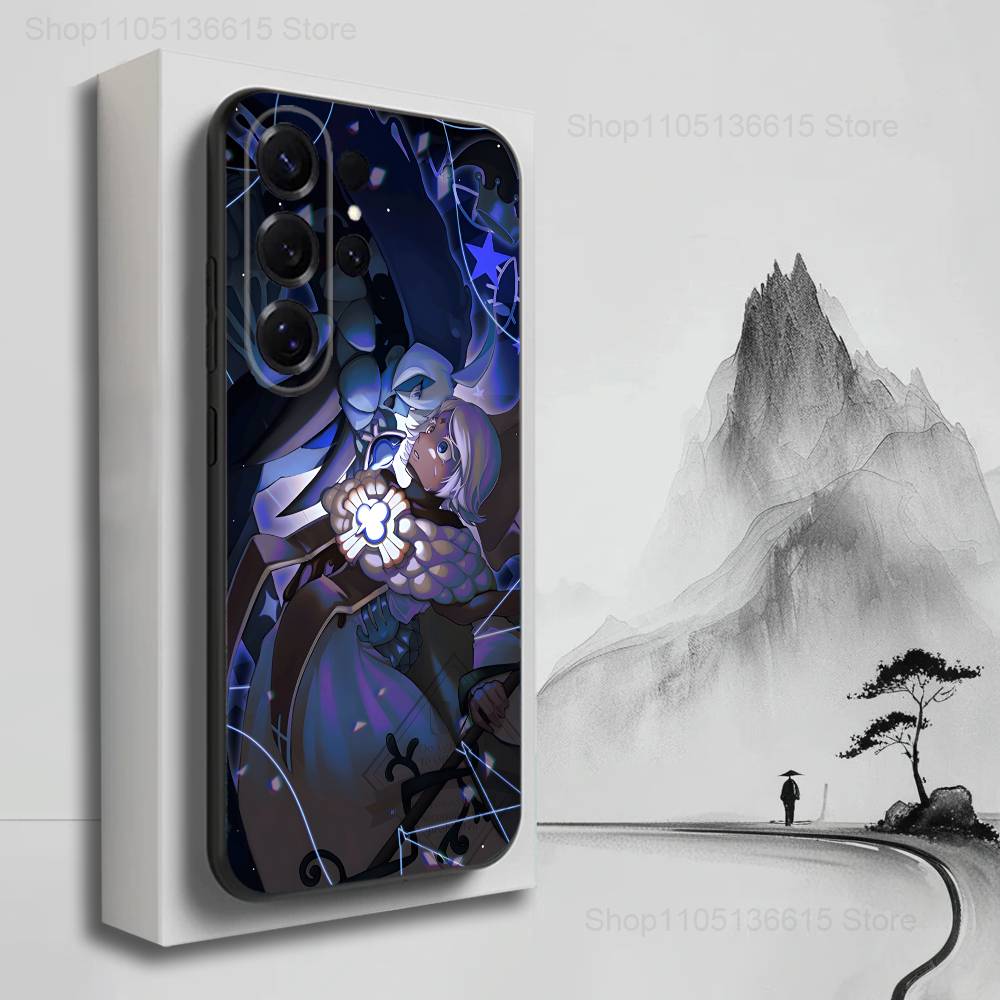 C-Cookie R-Run K-Kingdom Phone Case For Samsung S22,S21,S20,S10,S9,S25,S24,S23,Ultra,FE,Plus,Lite,Soft Silicone Black