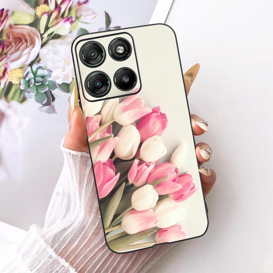 Luxury Flower Cartoon New Fashion Phone Case For Motorola Moto G67 Power Motorola G57 Power Funda Soft Silicone Back Cover Coque