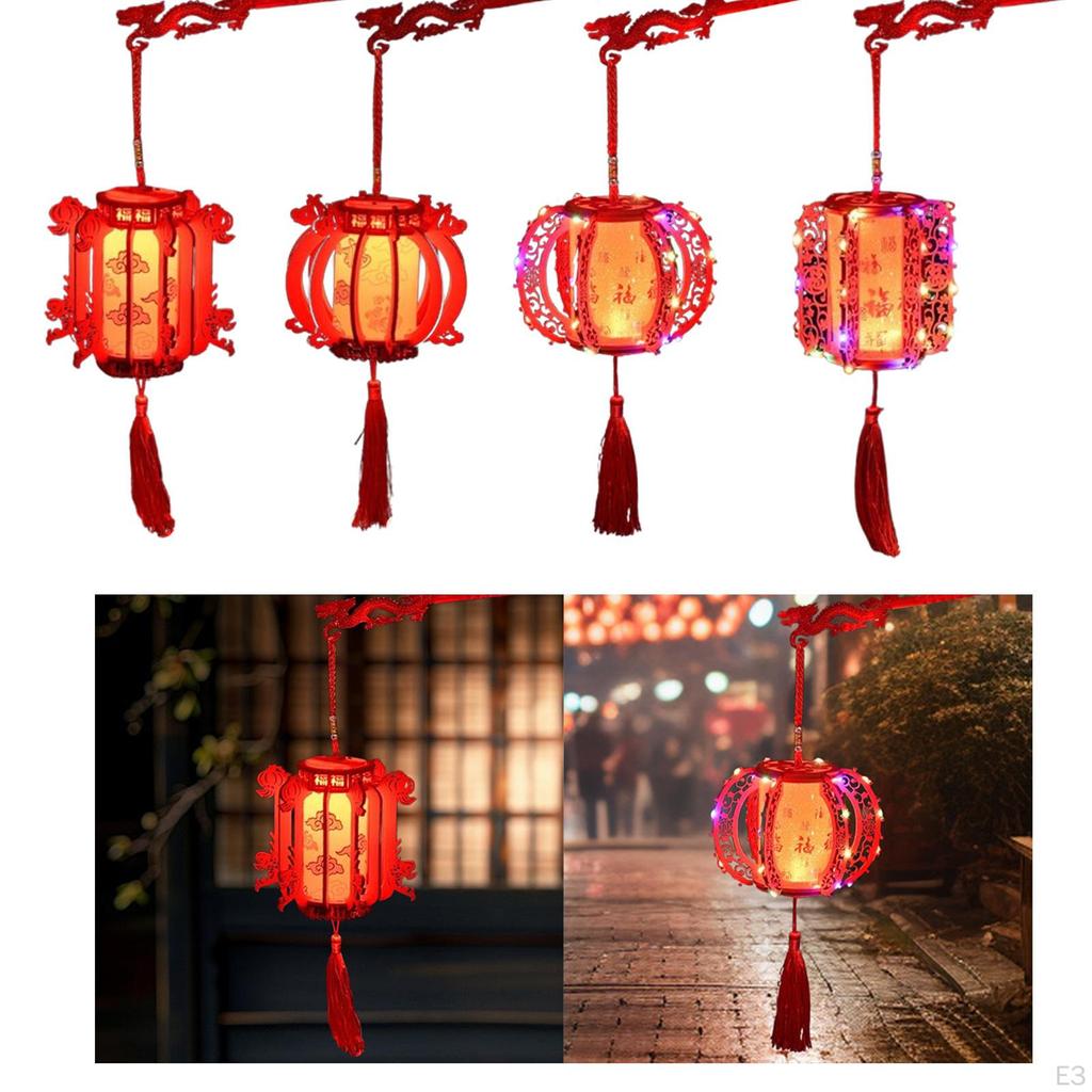Chinese Hand Lantern, Decorative Home Holiday Decoration, Lunar Year Decoration for