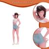 1/64 Female Figure People Layout Role Play Resin Mini Figurine Tiny Model for DIY