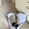 1pc Mesh Washing Bag with Zipper - Ideal for Shoes, Bras,Underwear - Prevents Deformation, Protects Delicates in Washing Machine