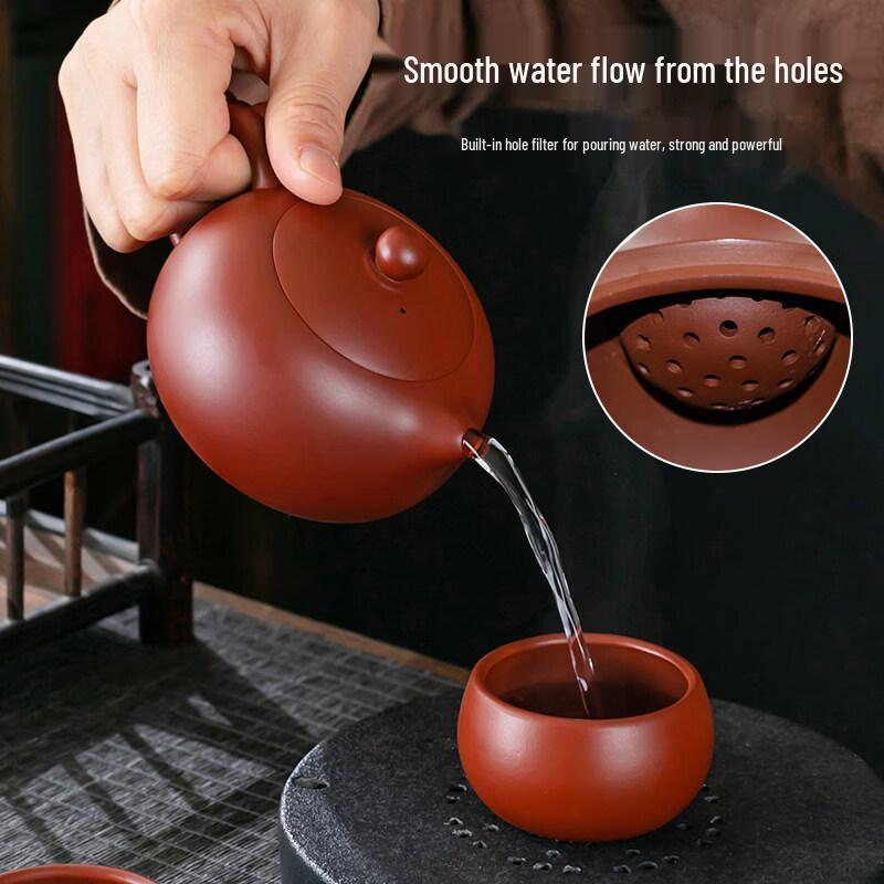ZISIZ Dahongpao Zisha Xishi Teapot