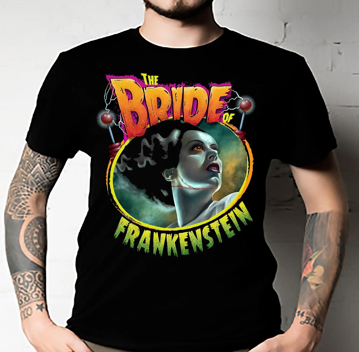 Men s and Women s T-shirts The Bride of Frankenstein Classic XL