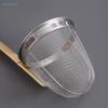 Stainless Steel Strainer For Noodles Thickened Multifunctional Fine Mesh Sieve Spoon Bamboo Handle Noodle Dumplings Mesh Basket