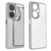 Oneplus Nord N30 CPH2515 Hülle Luftpolster Stoßfest Silikon Bumper Klare Matte Rückseite Hartschale für Oneplus Nord N30 5G