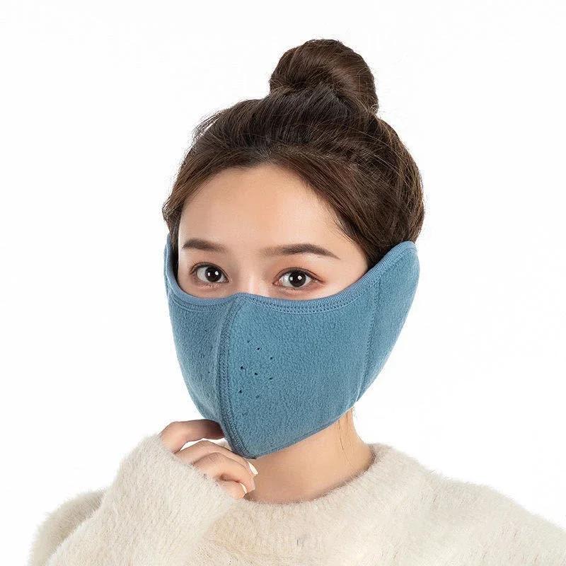 Winter Unisex Warm Fleece Mask Windproof Cycling Facemask Anti Dust Reusable Outdoor Sports Thermal Headwear
