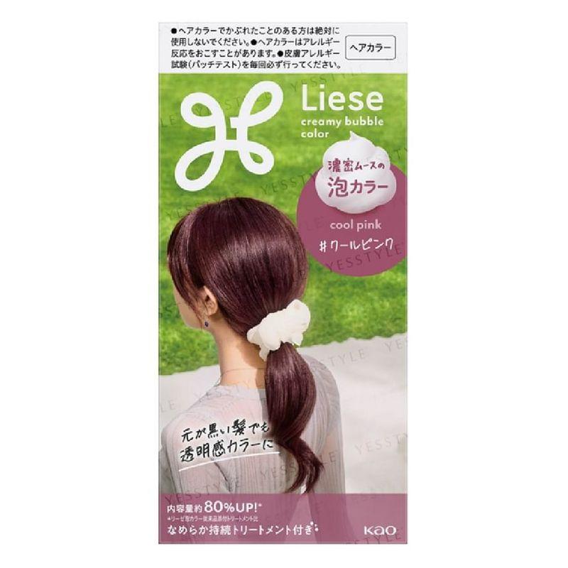 Kao - Liese Creamy Bubble Hair Color For Black Hair