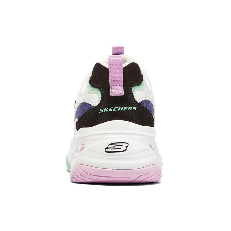 Skechers DLites 4.0 Mesh Sport Trend Low Top Lifestyle Shoes Women Sneakers Colorful 149493-WBKB