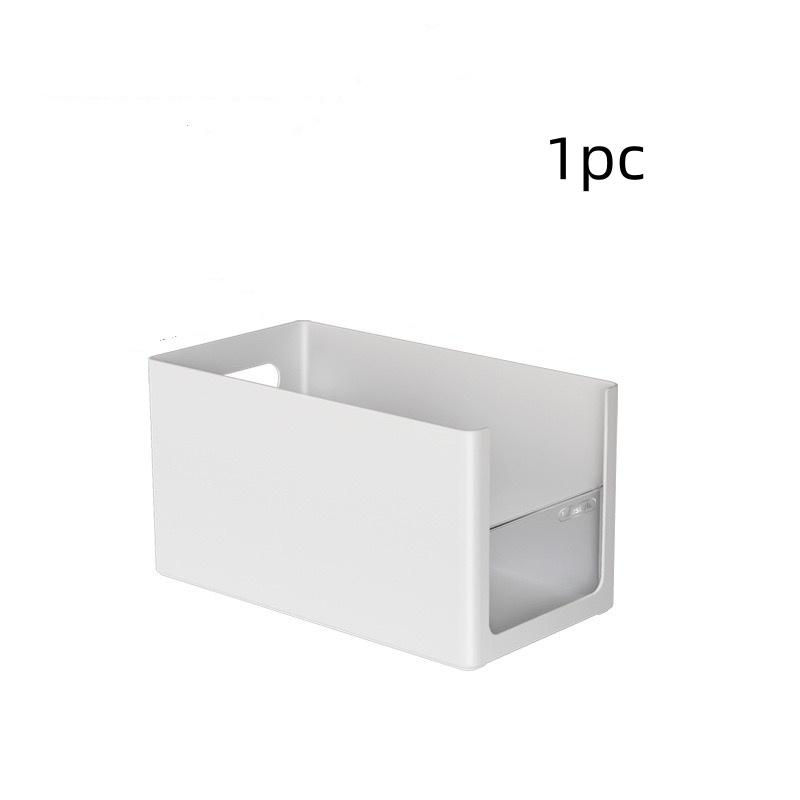 1Pc/Desktop Drawer-Style Storage Box Kitchen Organizer Storage Box Stackable Plastic Storage Rack