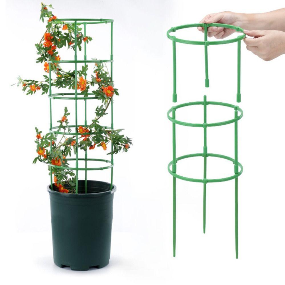 Prevent Lodging Plant Support Pile Stackable Flower Ring Support Rack Greenhouse Arrangement