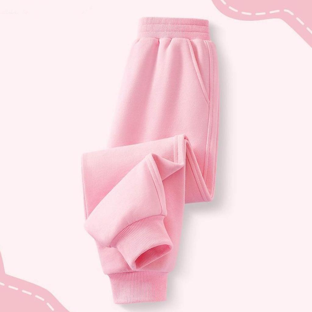 Jungen Mädchen Lockere Sport-Bündchen-Schweißhosen Elastische Taille Hosen