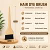 Wide Brush Bristles Bamboo Tinting Comb Bamboo Salon Coloring Tool  Hair Dye DIY Styling