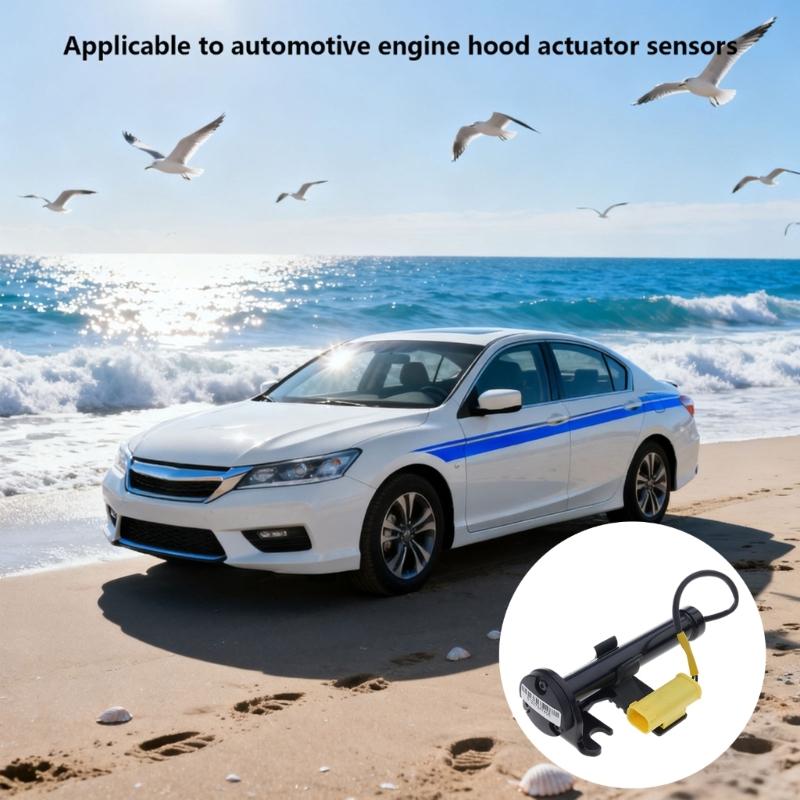 2pcs Engine Compartment Hood Latches Actuator Sensor For G12 G15 G16 G14 F92 Luxury Sedans Coupes 51237347405 51237347406