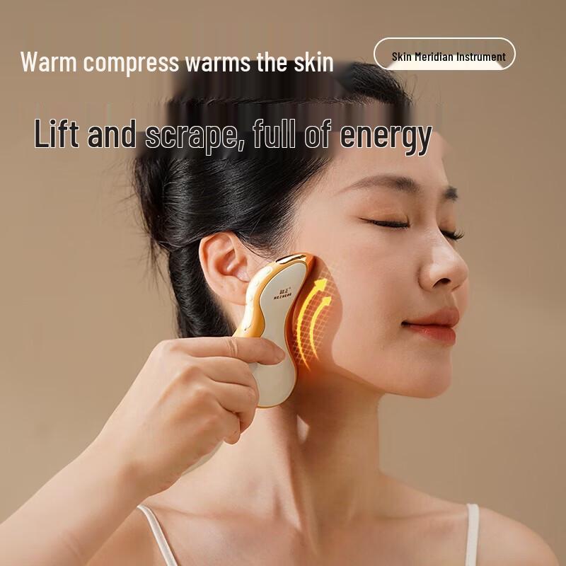 HEZHENG Heated Electric Gua Sha Massager CN Plug (adapter Included)