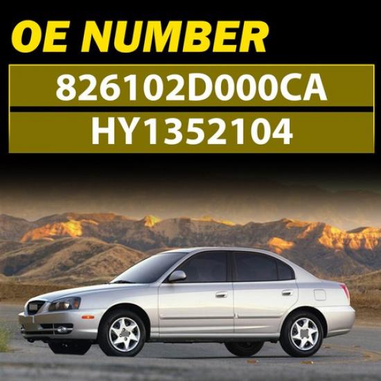 Interior Inner Door Handle Gray Front Driver Side Fits 01-05 Hyundai Elantra B