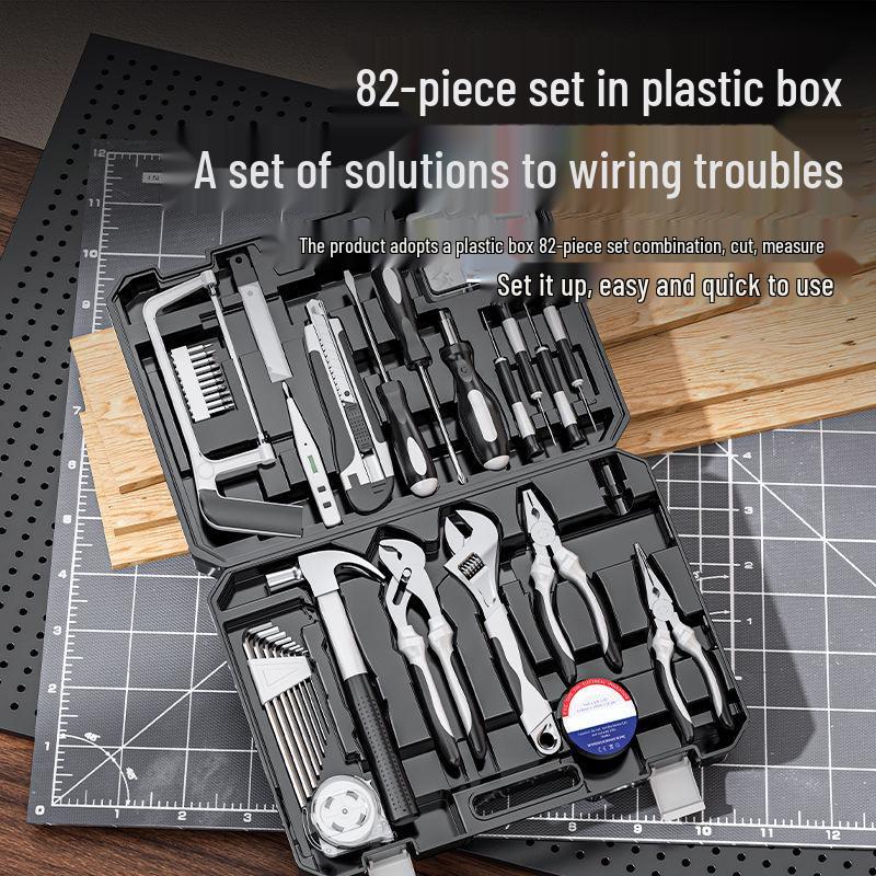 Royal Household Hardware & Woodworking Toolbox Set