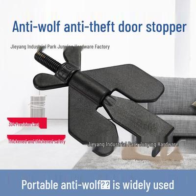 Portable Anti-Theft Door Stopper for Women Living Alone - Travel & Home Security for Inward Opening Doors