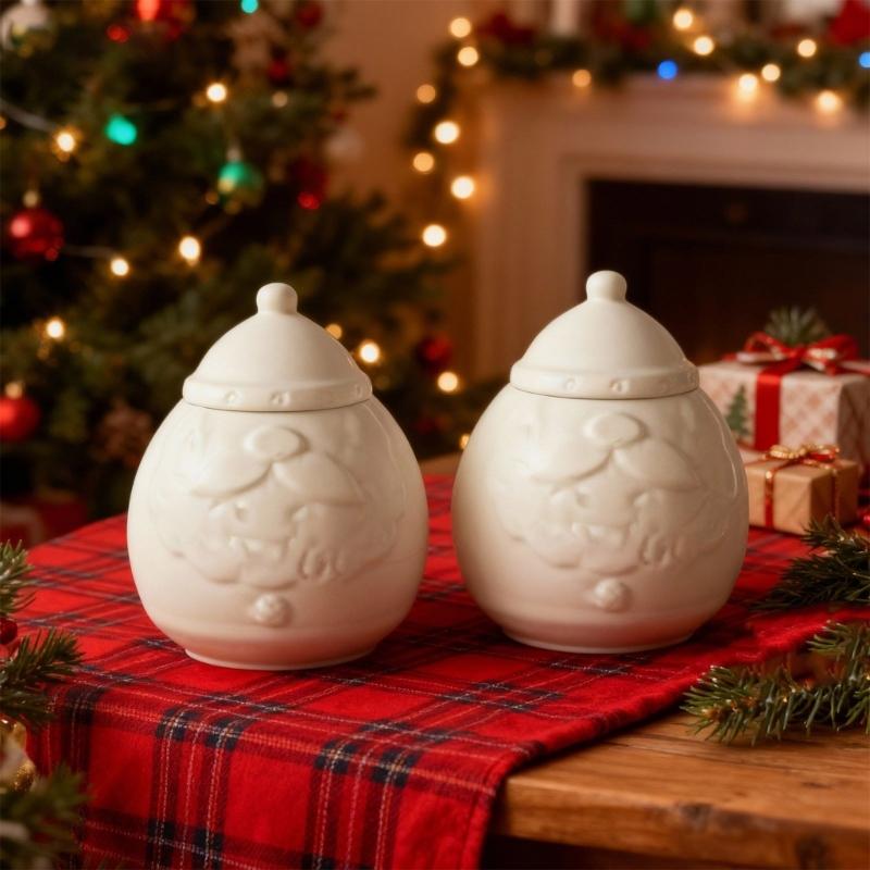Santa Claus Silicone Mold For Christmas Crafts DIY Holiday Decorations Reusable Resin Jewelry Storage Container Tool